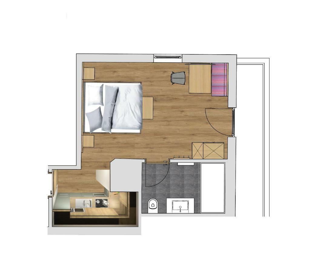 Haus Hubertus Apartment Galtur Bagian luar foto